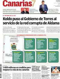 Portada Canarias 7 2025-11-04