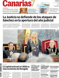 Portada Canarias 7 2025-09-06