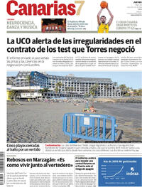 Portada Canarias 7 2025-11-06