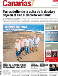 Portada Canarias 7 2025-09-07