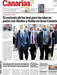 Portada Canarias 7 2025-11-07