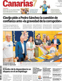 Portada periódico Canarias 7