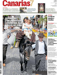 Portada Canarias 7 2025-09-08