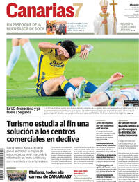 Portada periódico Canarias 7
