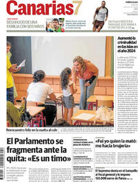Portada Canarias 7 2025-09-10