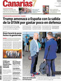 Portada Canarias 7 2025-10-10
