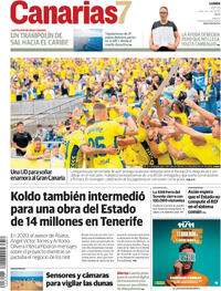 Portada Canarias 7 2025-11-10