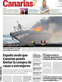 Portada Canarias 7 2025-09-11