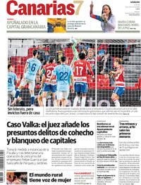 Portada Canarias 7 2025-10-11