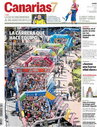 Portada periódico Canarias 7