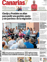 Portada Canarias 7 2025-09-12