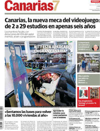 Portada Canarias 7 2025-09-14