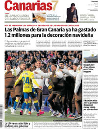 Portada Canarias 7 2025-11-15