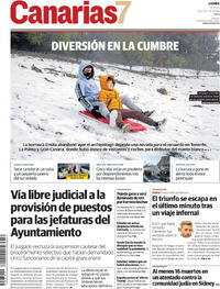 Portada Canarias 7 2025-12-15