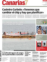 Portada Canarias 7 2025-08-17