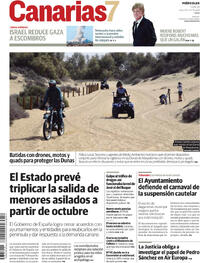 Portada Canarias 7 2025-09-17