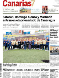 Portada Canarias 7 2025-10-17