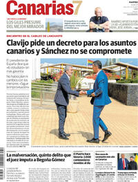 Portada Canarias 7 2025-08-19