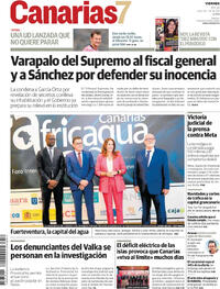 Portada Canarias 7 2025-11-21