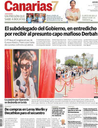Portada periódico Canarias 7