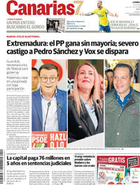 Portada Canarias 7 2025-12-22