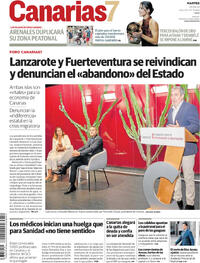 Portada Canarias 7 2025-09-23