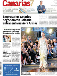 Portada Canarias 7 2025-10-23