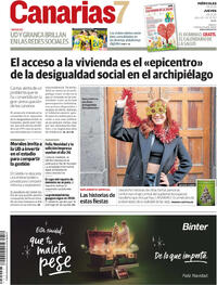 Portada Canarias 7 2025-12-24