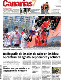 Portada Canarias 7 2025-08-25