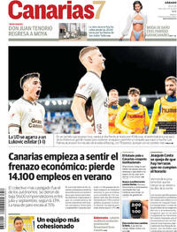 Portada Canarias 7 2025-10-25