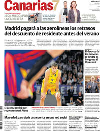 Portada Canarias 7 2025-03-26