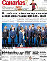 Portada Canarias 7 2025-06-26