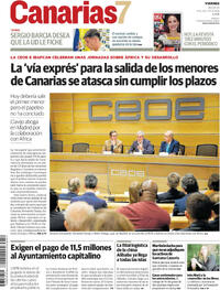 Portada Canarias 7 2025-09-26
