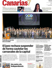 Portada Canarias 7 2025-09-27