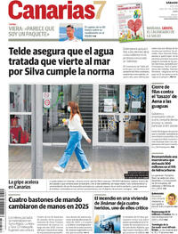 Portada Canarias 7 2025-12-27