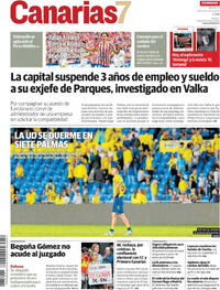 Portada Canarias 7 2025-09-28