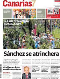 Portada Canarias 7 2025-06-29