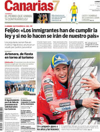 Portada Canarias 7 2025-09-29
