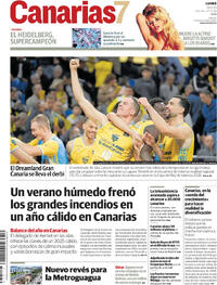 Portada Canarias 7 2025-12-29