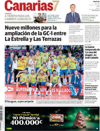 Portada Canarias 7 2025-12-30
