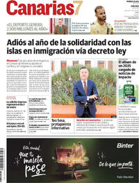 Portada Canarias 7 2025-12-31