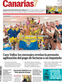 Portada Canarias 7 2026-06-01
