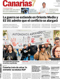 Portada Canarias 7 2026-03-03