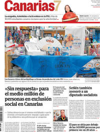 Portada Canarias 7 2026-06-03
