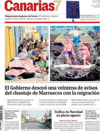 Portada periódico Canarias 7