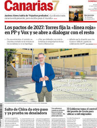 Portada Canarias 7 2026-09-06