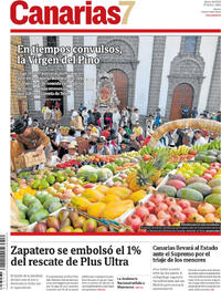 Portada Canarias 7 2026-09-08