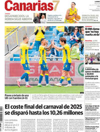 Portada Canarias 7 2026-03-09
