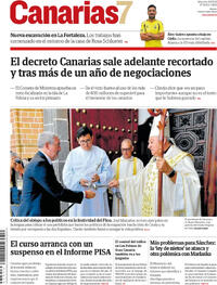 Portada Canarias 7 2026-09-09