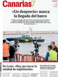 Portada Canarias 7 2026-05-10